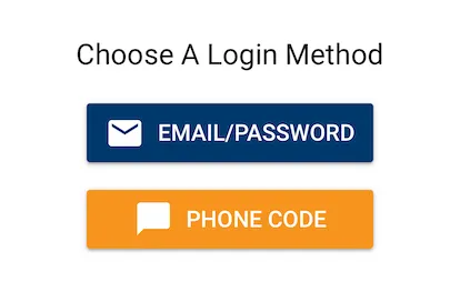 Choose a Login Method
