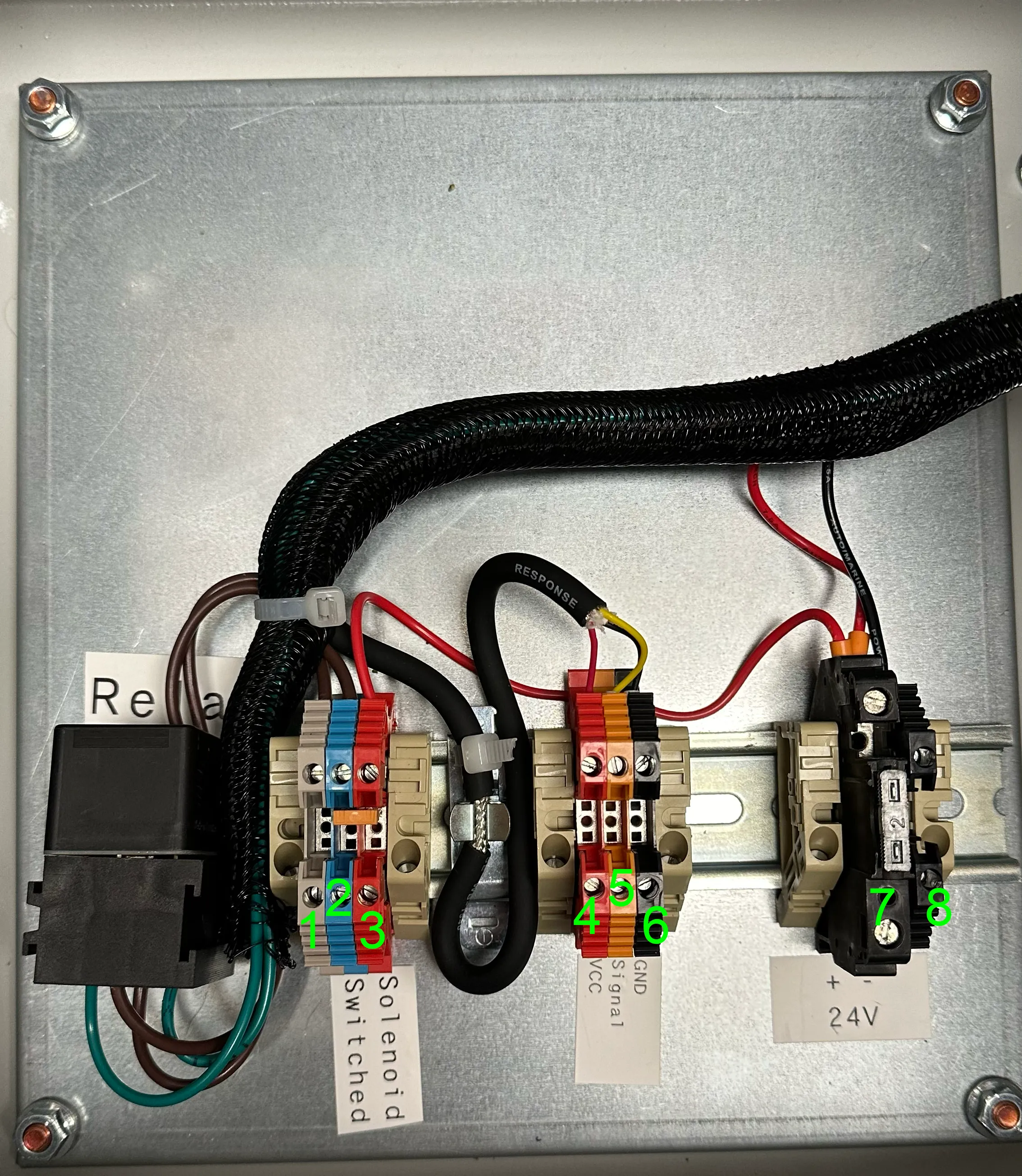 Fuellox HD, Liquip, Wiring Detail