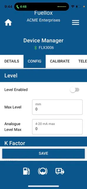 Enter Level Attributes