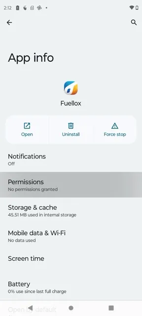 Fuellox Permissions