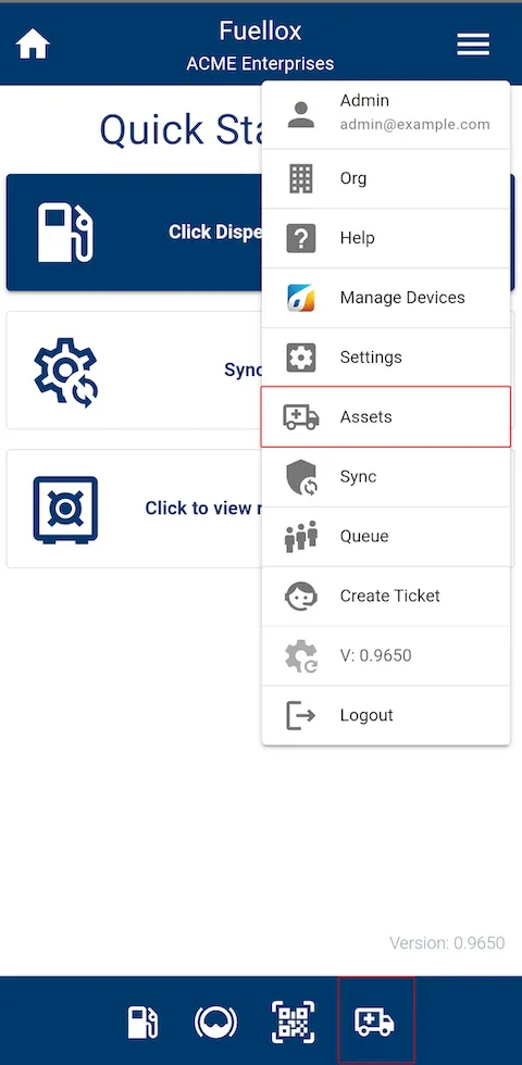 Fuellox mobile home asset highlight