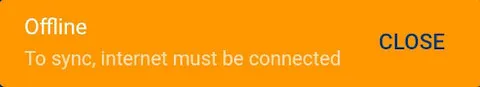 Fuellox Mobile Offine Sync Error